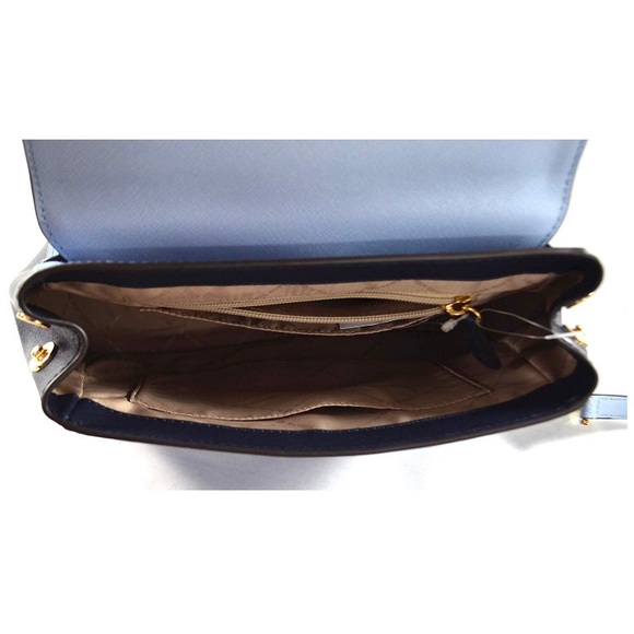 MICHAEL KORS Medium Bridgette Messenger Navy - Picture 7 of 8